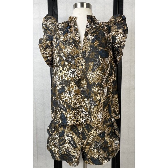 Ulla Johnson TwoPiece Top And Shorts . Size: 4